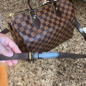 COPY - Louis Vuitton Speedy 30 damier ebene bandouliere